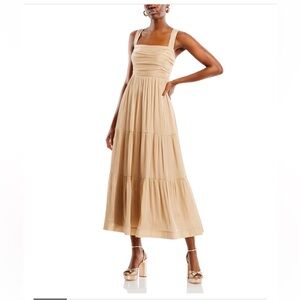 Kobi Halperin Tan Maxi Dress